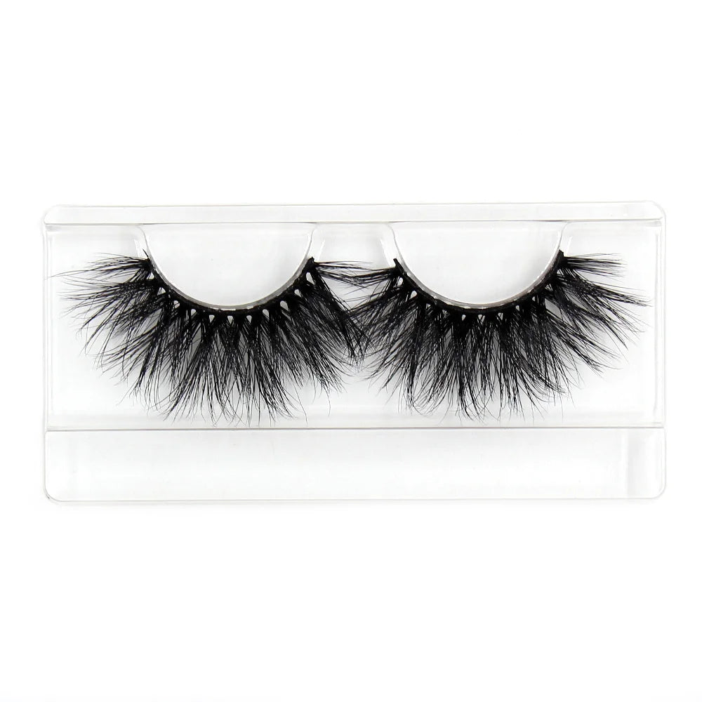AMAOLASH Mink Eyelashes 25mm Lashes Fluffy Long Lasting 3D Mink Lashes Cruelty Free Eye Lashes Natural False Eyelashes Makeup