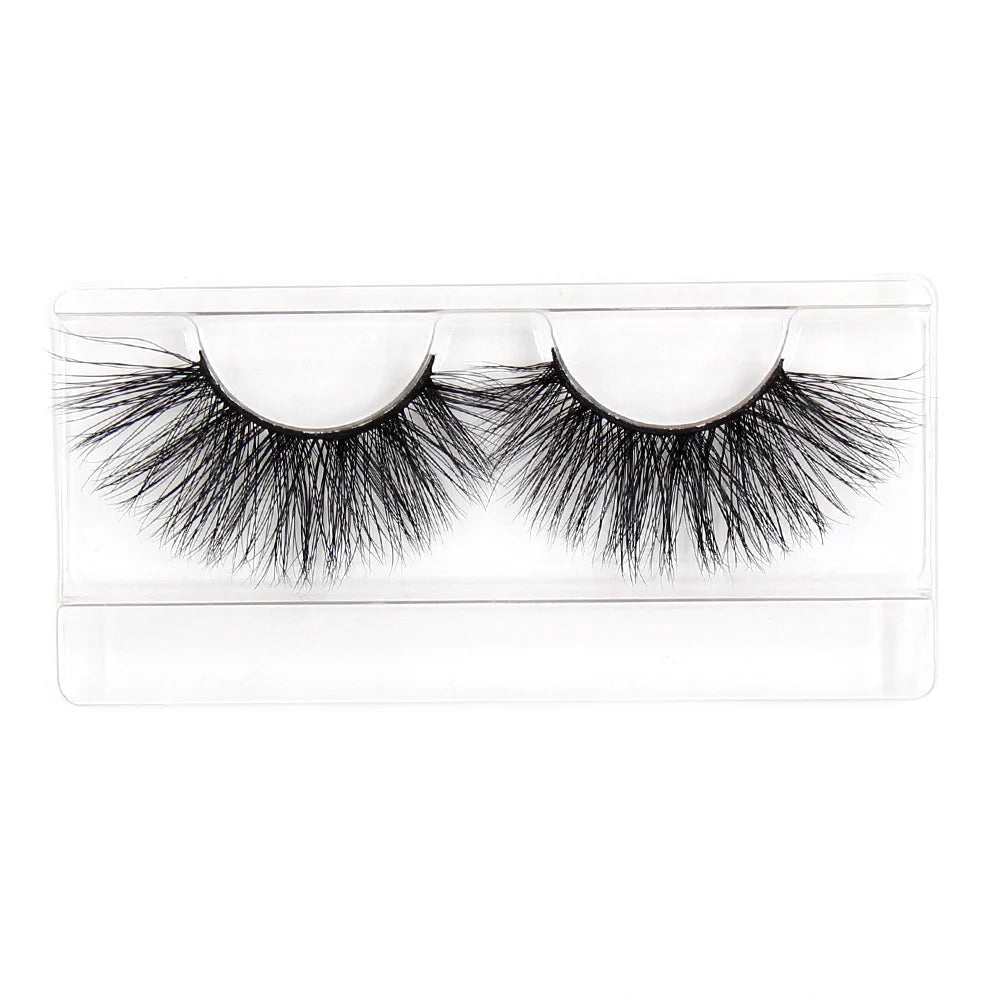 AMAOLASH Mink Eyelashes 25mm Lashes Fluffy Long Lasting 3D Mink Lashes Cruelty Free Eye Lashes Natural False Eyelashes Makeup