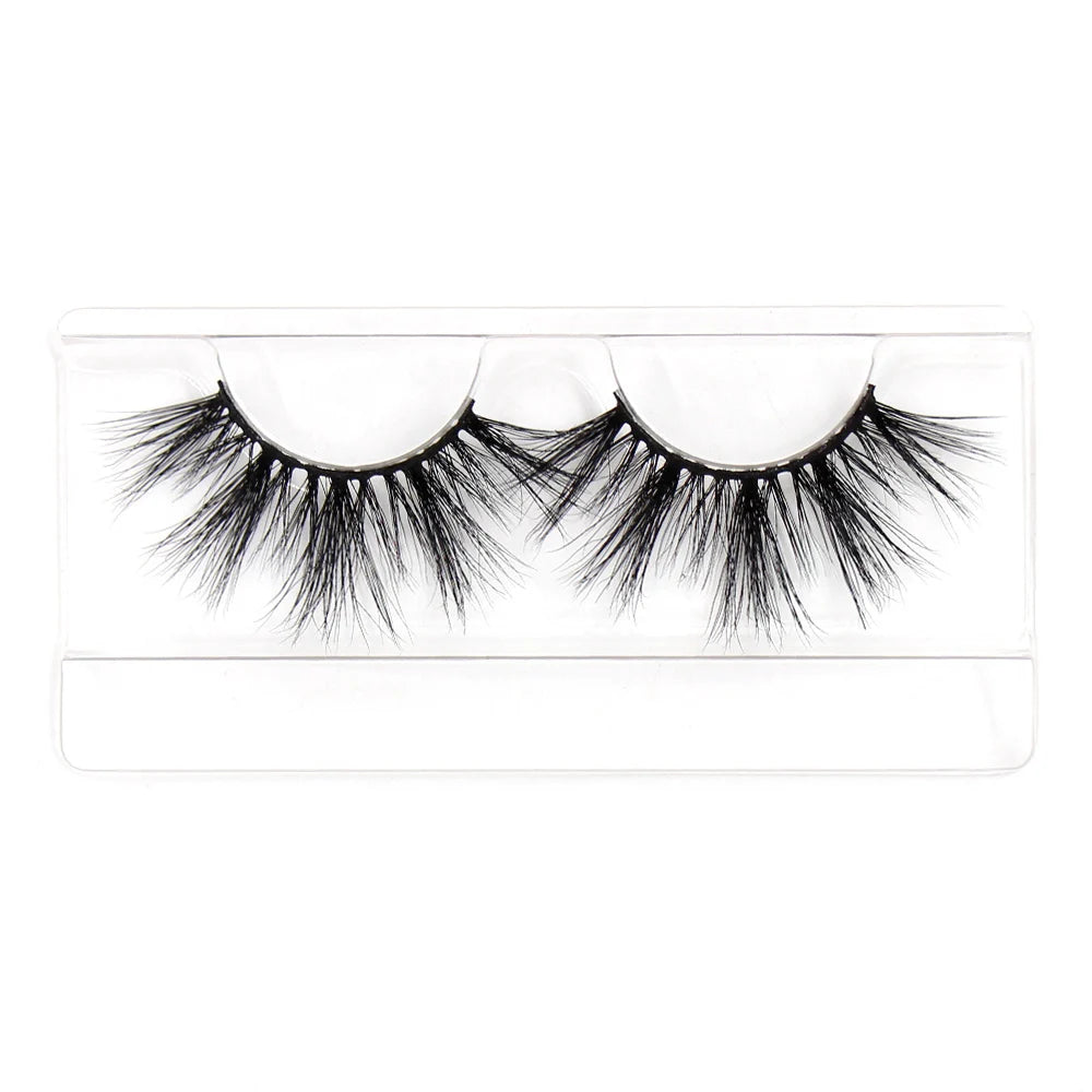 AMAOLASH Mink Eyelashes 25mm Lashes Fluffy Long Lasting 3D Mink Lashes Cruelty Free Eye Lashes Natural False Eyelashes Makeup
