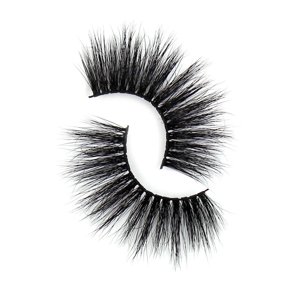 AMAOLASH Mink Eyelashes 25mm Lashes Fluffy Long Lasting 3D Mink Lashes Cruelty Free Eye Lashes Natural False Eyelashes Makeup