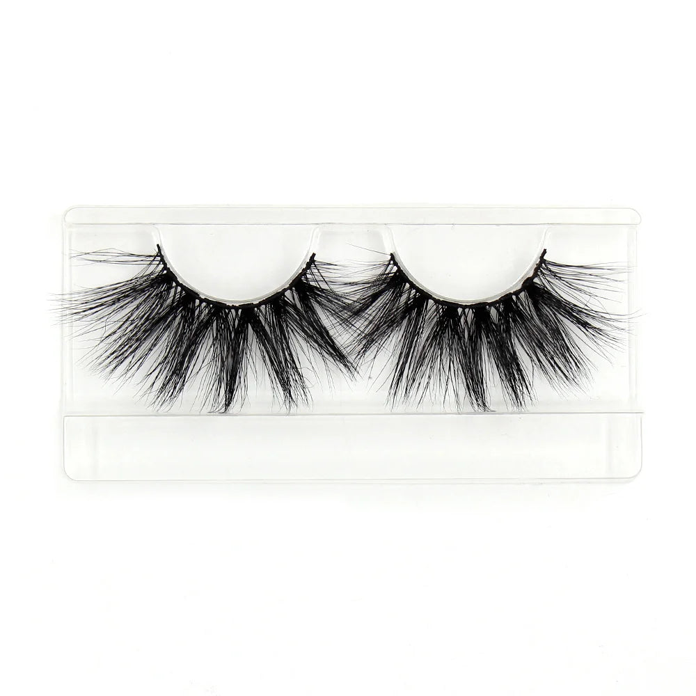 AMAOLASH Mink Eyelashes 25mm Lashes Fluffy Long Lasting 3D Mink Lashes Cruelty Free Eye Lashes Natural False Eyelashes Makeup