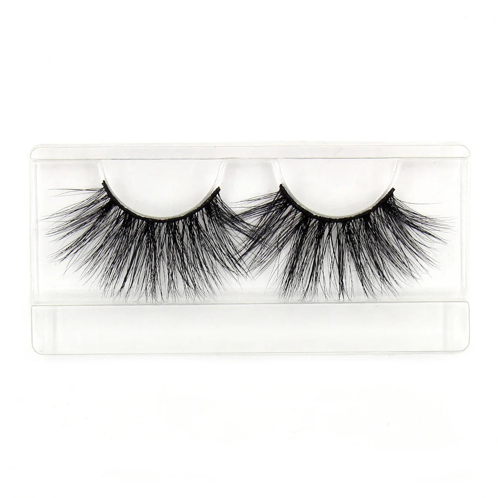 AMAOLASH Mink Eyelashes 25mm Lashes Fluffy Long Lasting 3D Mink Lashes Cruelty Free Eye Lashes Natural False Eyelashes Makeup