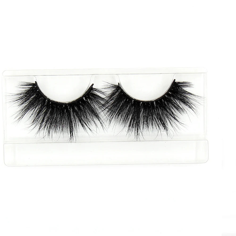 AMAOLASH Mink Eyelashes 25mm Lashes Fluffy Long Lasting 3D Mink Lashes Cruelty Free Eye Lashes Natural False Eyelashes Makeup