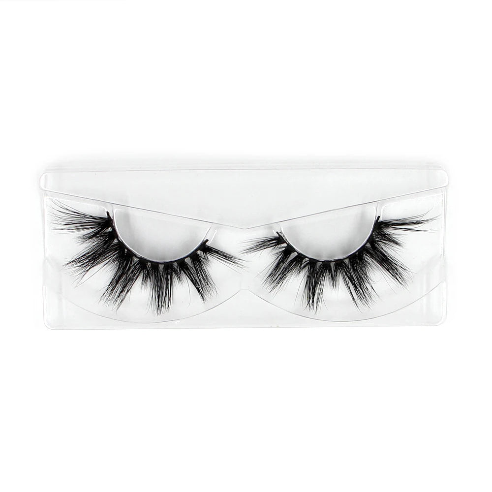 AMAOLASH 25mm Eyelashes 5D Mink Lashes Thick Crisscross False Eyelashes Fluffy Dramatic Eyelashes Makeup Soft Lashes 38 Styles