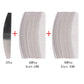100Pcs Replacement  SandPaper Nail File With Metal Handle Removable  Buffer 100/180 Double-sided Strips Manicure Nail Art Files