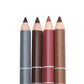 Colorful Natural Matte Wood Lip Liner Pen Waterproof Long Lasting Lipstick Pencil Contour Lady Charming Women's Cosmetic Tool