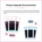 AGUUD L L+ LC LD M C D CC DD Curl Individual Eyelashes False Eyelash Extensions Mink Volume Eyelash Makeup L Eyelash Extensions