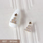 10pcs 3D Alloy Christmas Tree Bells Nail Art Zircon Pearl Metal Manicure Nails Accessories DIY Nail Decorations Supplies Charms