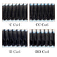 AGUUD L L+ LC LD M C D CC DD Curl Individual Eyelashes False Eyelash Extensions Mink Volume Eyelash Makeup L Eyelash Extensions