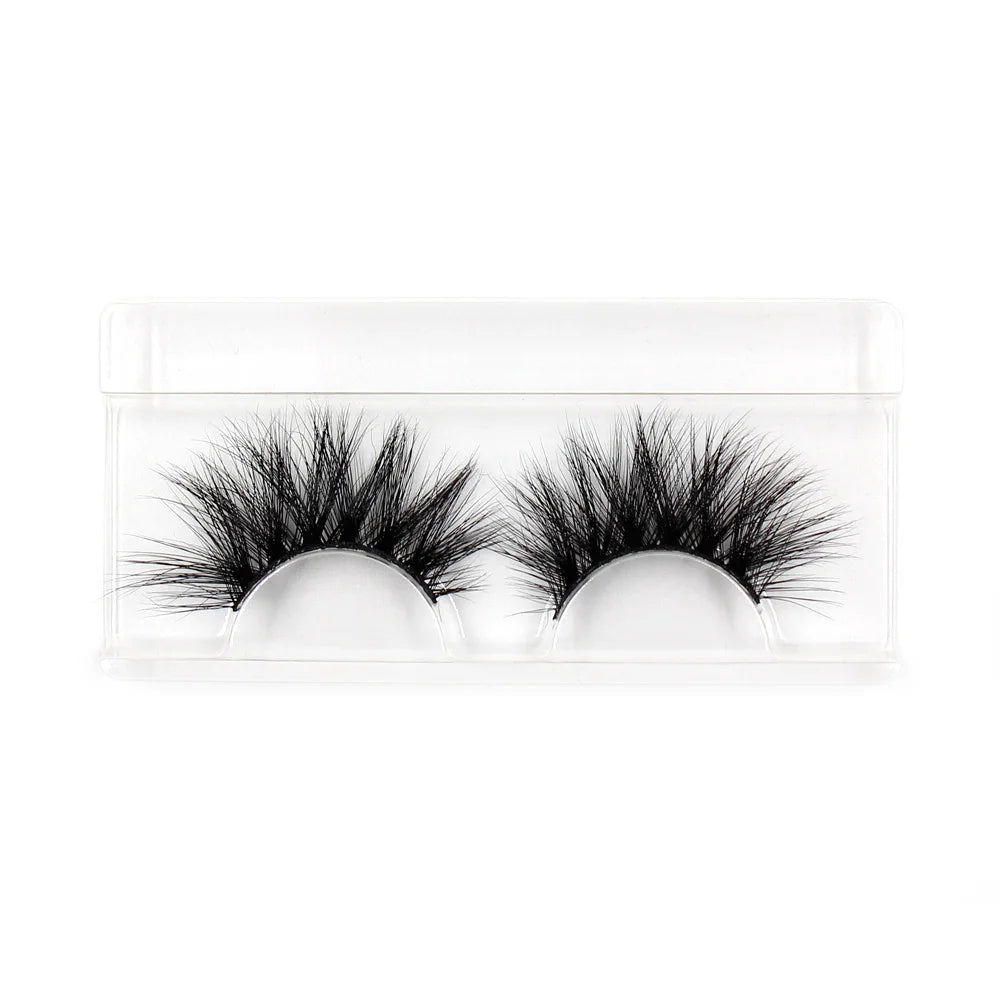 LEHUAMAO Eyelashes 3D Lashes 25mm Mink False Eyelashe Fluffy Soft Eyelash Dramatic Makeup Lashes Mink 3D Lash Natural Long G05