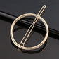 New Fashion Metal Love Heart Hair Clip Elegant Pearl Round Barrette for Women Girls Sweet Hairpins Barrettes Hair Accessories