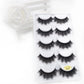 5 Pairs Multipack 3D Mink Lashes False Eyelashes Handmade Wispy Fluffy Long Lashes Natural Eye Makeup Tools Eye Lashes G806