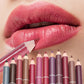 Colorful Natural Matte Wood Lip Liner Pen Waterproof Long Lasting Lipstick Pencil Contour Lady Charming Women's Cosmetic Tool