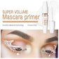 White Mascara Primer Waterproof Anti-Smudge Eyelash Base Cream Thicken Lengthening White Mascara Cosmetic Eye Makeup Tool