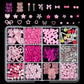 120pcs/box 3D Gold Bow Butterfly Nail Metal Charms Shiny Cute Bowtie/Diamond Star Nail Jewelry 120 Luxury Nail Art Supplies #RE4