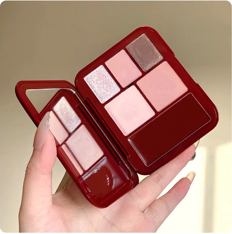 Joocyee Christmas Makeup Collection LIP N CHEEK BALM GLAZED OR MATTE Eyeshadow MULTI PURPOSE CREAM Lipstick blush cream Original