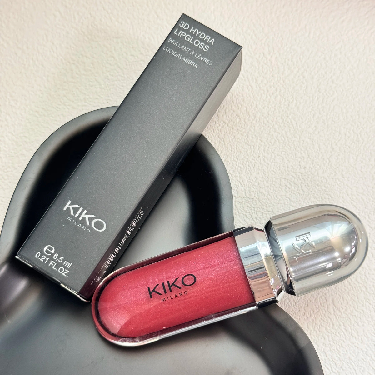 KIKO 3D Liquid Lip Gloss Mirror Colour Pearlescent Shimmer Moisturizing Waterproof Plump Glossy Lasting Not Fading Lipstick