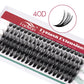 FADVAN Individual Mink Lash Extensions 10D / 20D / 30D / 40D /50D / 60D /80D Clusters 0.07mm  Natural Heat Bonded Cluster Lashes