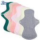 4pcs Reusable Menstrual Pads Graphene Lining Cloth Menstrual Incontinence Pads Reusable Sanitary Mama Panty Liners