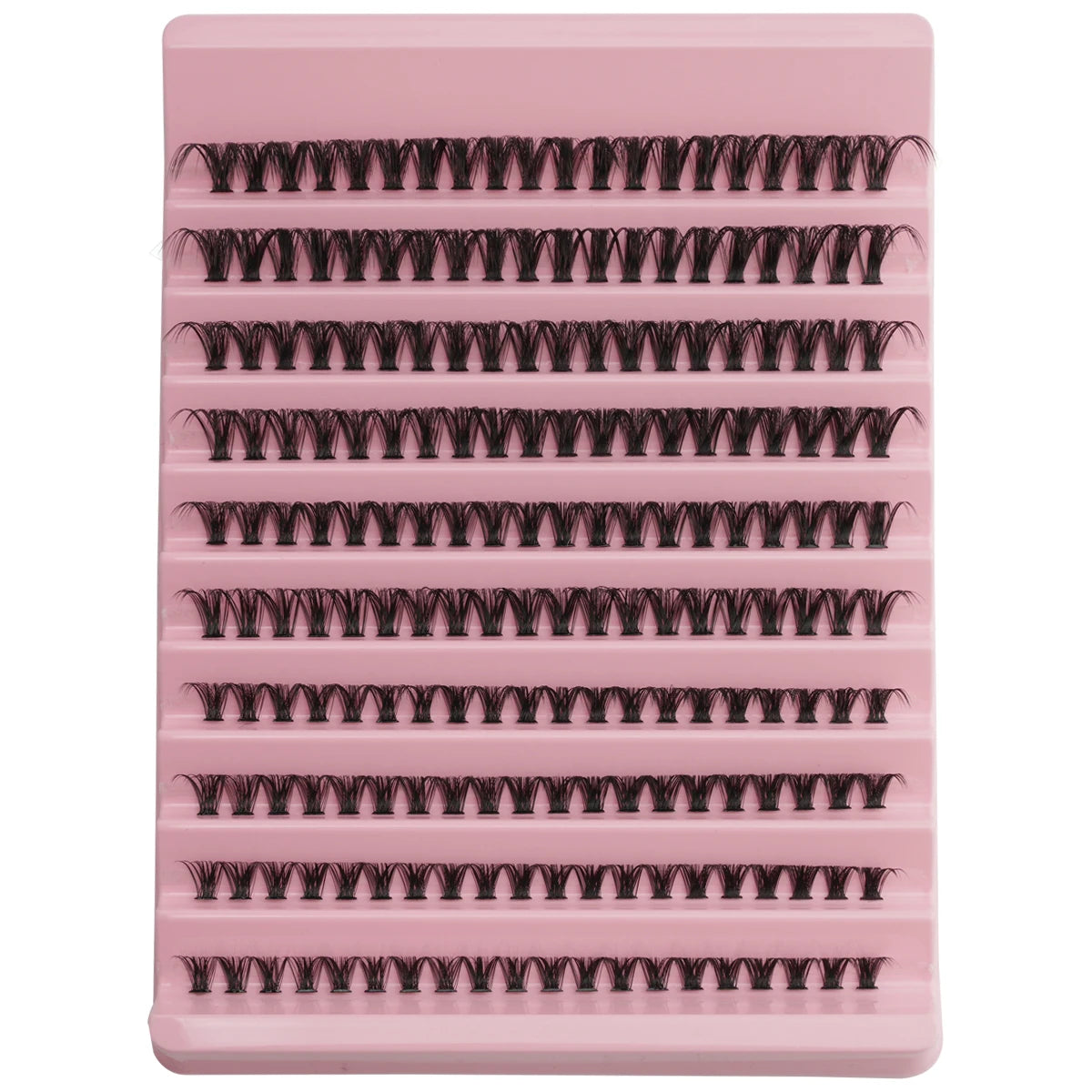 8-16MM Individual Cluster Lashes Set Natural Faux Mink Lashes Reusable DIY Tray Lash Extension Thick Volume False Eyelashes Kit
