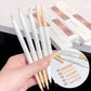 2 In 1 Liquid Eye Liner Shadow Pen Ultra Glitter Eyeliner Pencil Lasting Korean Eyes Makeup High Gloss Pigment Silkworm Gel Pen