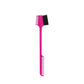 Edge Brush Comb Vendor Double Sided 3 In 1 Edge Control Brush for Baby Hair Salon Hair Comb Brushes Beauty Tools