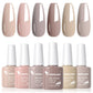 Venalisa HEMA TPO FREE Nail Gel Polish Glitter Gorgeous Full Coverage Soak Off UV LED French Nail Jelly Pink Nude Collection