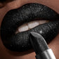 Black 1pc glitter metallic finish lipstick hydrating sparkling highly pigmented lip tints lip Korean makeup gifts lip glaze