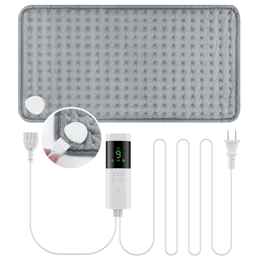 Electric Heating Pad EU/UK/US Plug Physiotherapy Heating Blanket for Abdomen Waist Back Pain Relief Winter Foot Hand Warmer