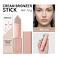 3D Bronzer Contour Stick Face Makeup Lasting Smooth Contour Bronzing & Contouring 2 IN 1 Creamy Bronze Stick Cosmetics 5 Colors