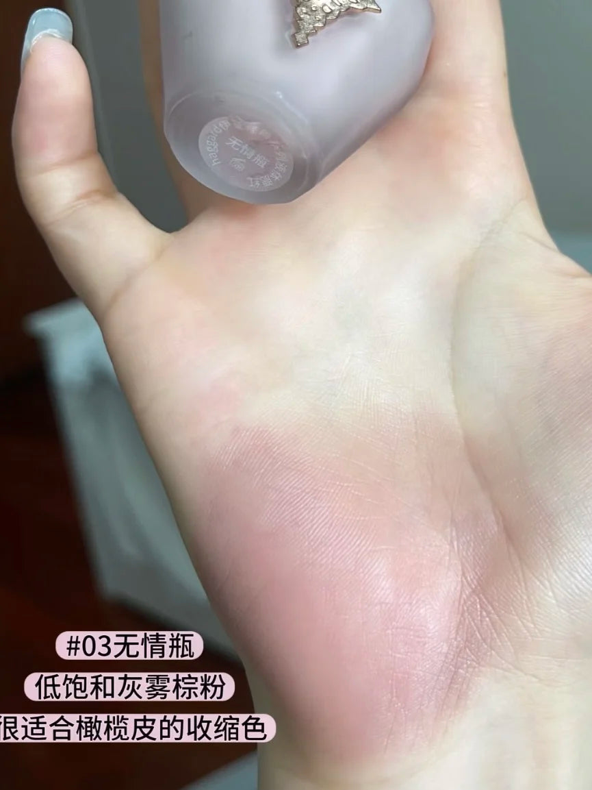 Haggard Liquid Blusher Water Light Moisturizing Paste Natural Brightening Repair Maintain Longlasting Makeup Nude Color