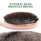BOOMSLIFE Boar Bristle Hair Brush Women Combs for Hair Wood HairBrush Detangle Straightener Brush Hair Comb Barber Accessories