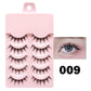 New Manga Lashes Soft Natural Eyelashes Thick False Eyelashes Manga Eyelashes Daily Dating Makeup Eyelashes Lashes Wispy
