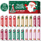 20 pieces/box Christmas lipstick Set Christmas Socks Filler Christmas Gift Long lasting Moisturizing Gloss Non greasy -5 flavors