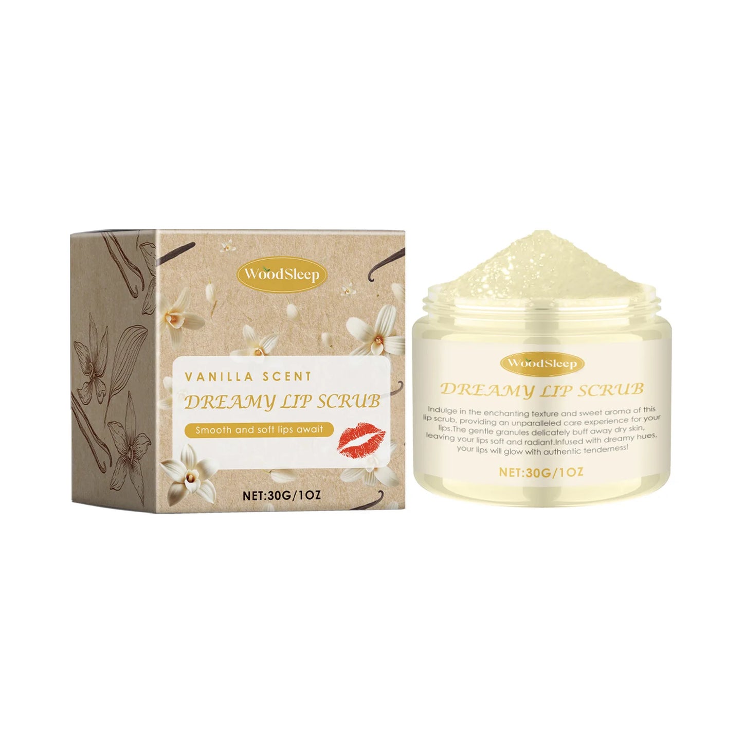 Lip Scrub Exfoliating Moisturizing Lip Gloss Bleach Lighten Lip Line Remove Dead Skin Anti Crack Strawberry Lip Nourishing Care