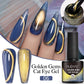 PUENTE 7.5ML Golden Gems Cat Magnetic Gel Nail Polish Pink Brown Blue Colors Golden Glitter Cat Eye Soak Off UV Nail Art Varnish