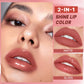 2-In-1 Dual-Ended Lipstick & Lip Gloss - Matte & Mirror Finish, Long-Lasting Color Lock, Nourishing Formula With Seed Oil