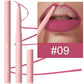 Tapered Nib Lip Liner Pencil Matte Red Brown Plumping Lip Stain Lasting Waterproof Fine Lipstick Slim Lip Outline Contour Makeup