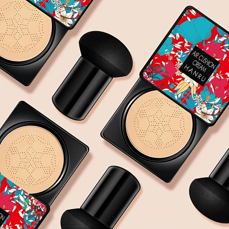 All in One Radiate Beauty with Mushroom Air Cushion BB Cream Moisturizing Nourished Clear Complexion Hanru Lightweight Cushion