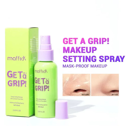 Misty fog keeps makeup in place and locks colors. Setting spray long-lasting, shimmering, makeup without smudging, oil-control