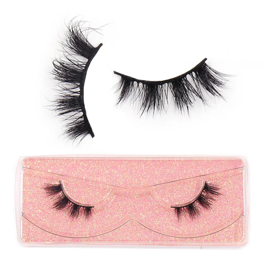 Half Eey Lashes Soft Mink Lashes Reusable Foxy Eyes False Eyelashes Natural Fluffy Makeup Tools Extension Fake Lashes Maquiagem