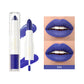 QIBEST 2 In 1 Matte Lipstick Lip Gloss Makeup Double Head Lip Satin Sexy Red Purple Lipgloss Long Lasting  Lip Tint Makeup