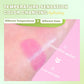 QIBEST 3 Colors Jelly Blush Stick Lip Balm Eyes 3-in-1 Multi-Use Matte Blush Moisturize Brighten Lipstick Watercolor Cosmetics
