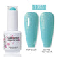 Clou Beaute Glitter Gel Nail Varnishes Winter Color Sparkling Sequins Soak Off UV LED Varnish Nail Art Decoration Base Top Coat