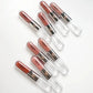 Hot Kiko Double Headed Lipstick Transparent Mirror Lip Gloss Non Fading Oil Sexy Rich Lip Gloss Milk Tea Bean Paste Naked Makeup
