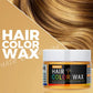 Halloween Hair Colour Wax Easy To Wash DIY Dye Hair Mud Immediate Dying for Eyebrow Beards Coloring Temporary Hair Colour Cream