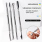 Hook Type Cuticle Pusher Nail Polish Remover Gel Nail Polish Peeler Scraper Stainless Steel Clean Manicure Tool for Nail Art