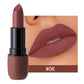 6-Color Matte Lipstick: Velvet Lip Color, Smooth, Waterproof, Long-Lasting Color Lip Makeup
