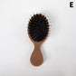 1Pcs Portable Mini Natural Boar Bristle Oval Hair Brush Comb Head Scalp Massage Comb Salon Hair Care Brush Styling Tool