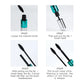 2 In 1 Dual Effect Black Waterproof Mascara 4D Lash Lengthening Thickening Curling Eye Makeup Cosmetics